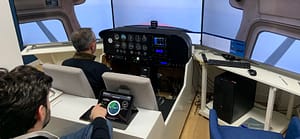 Séance sur simulateur de vol - Calais/Marck