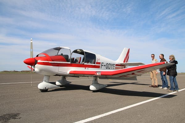 bapteme_air_avion_calais Vol d'initiation - Calais/Marck